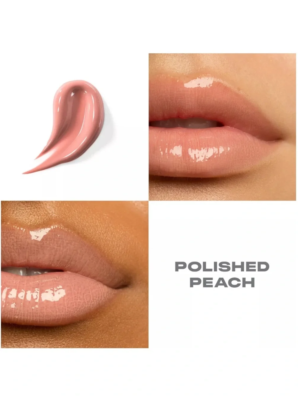✨ Morphe Dripglass Glazed High Shine Lip Gloss | Polished Peach | NIB Full Size